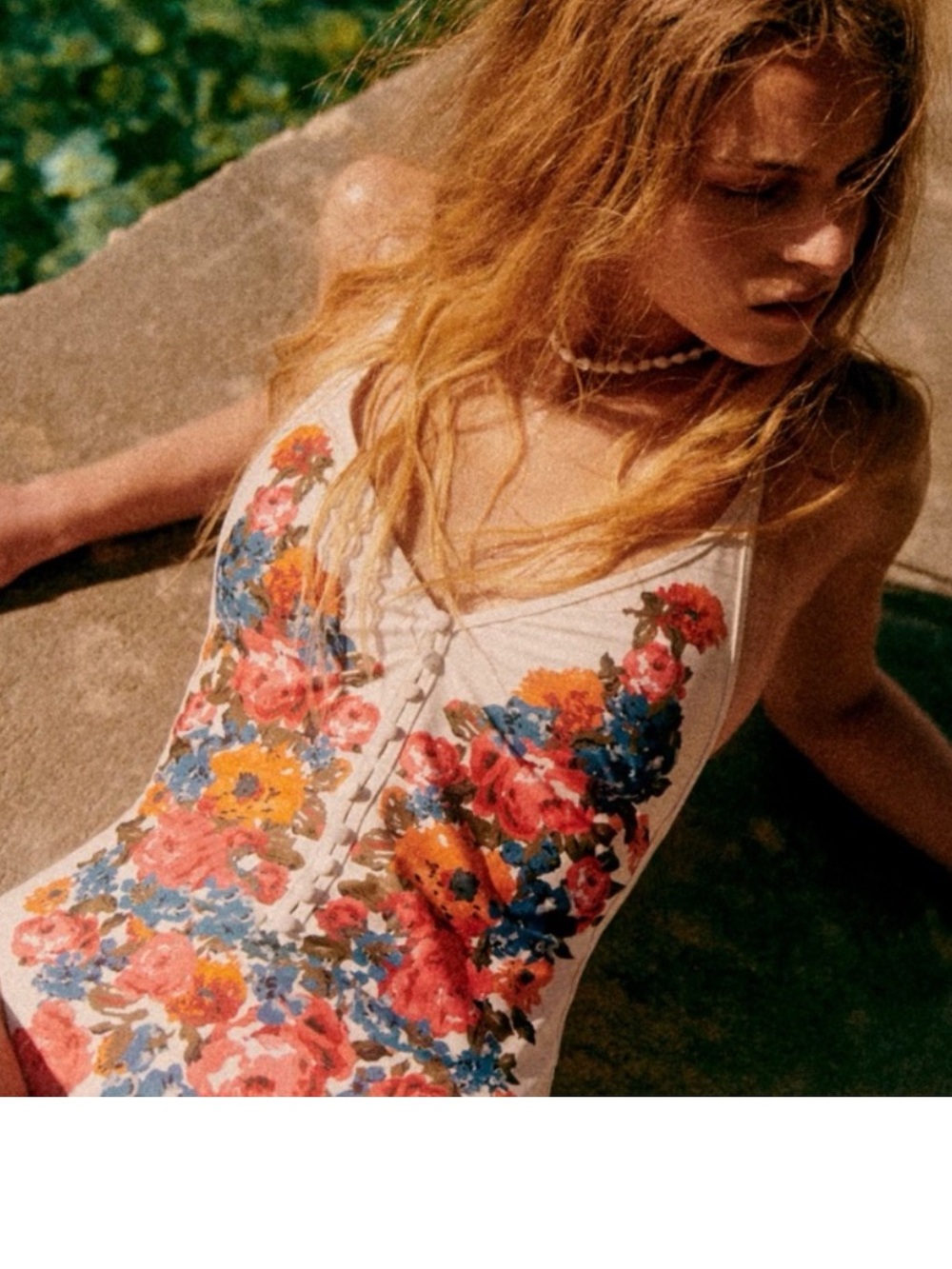 NWT Sezane X Ysé L’escalet Swimsuit size 38